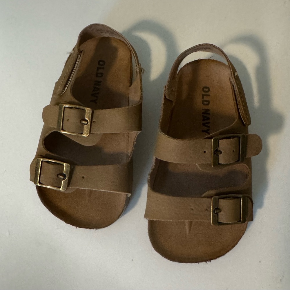 Double strap sandals